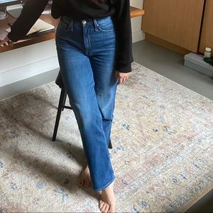 Rag & Bone Ruth Super Straight High Rise Jeans